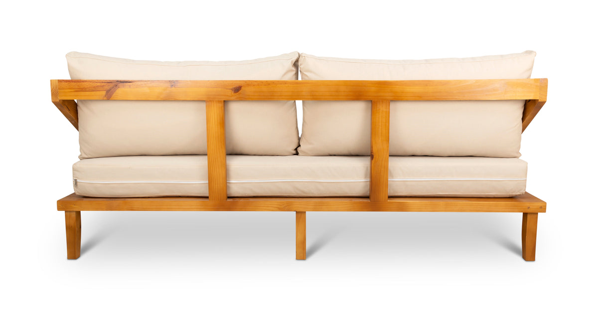 Bahama Three Seater Beige (pine)