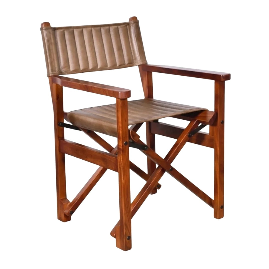 Watson Folding Leather Chair