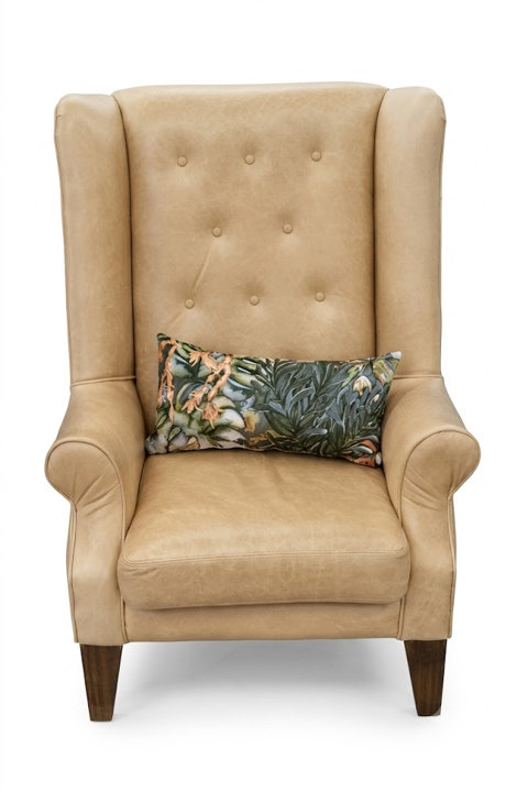 Angelique Highback Armchair – Daytona Hazelnut