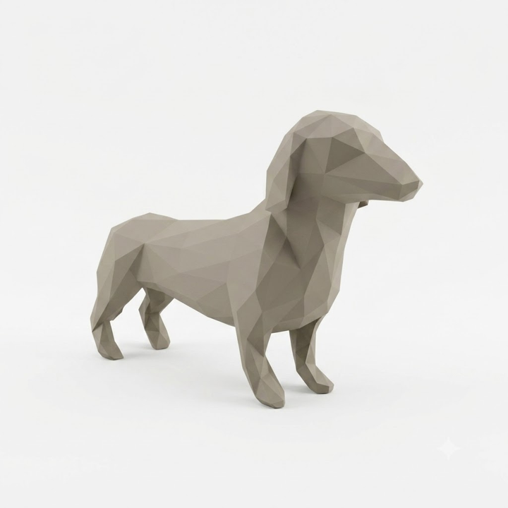 Dachshund Dog Sculpture