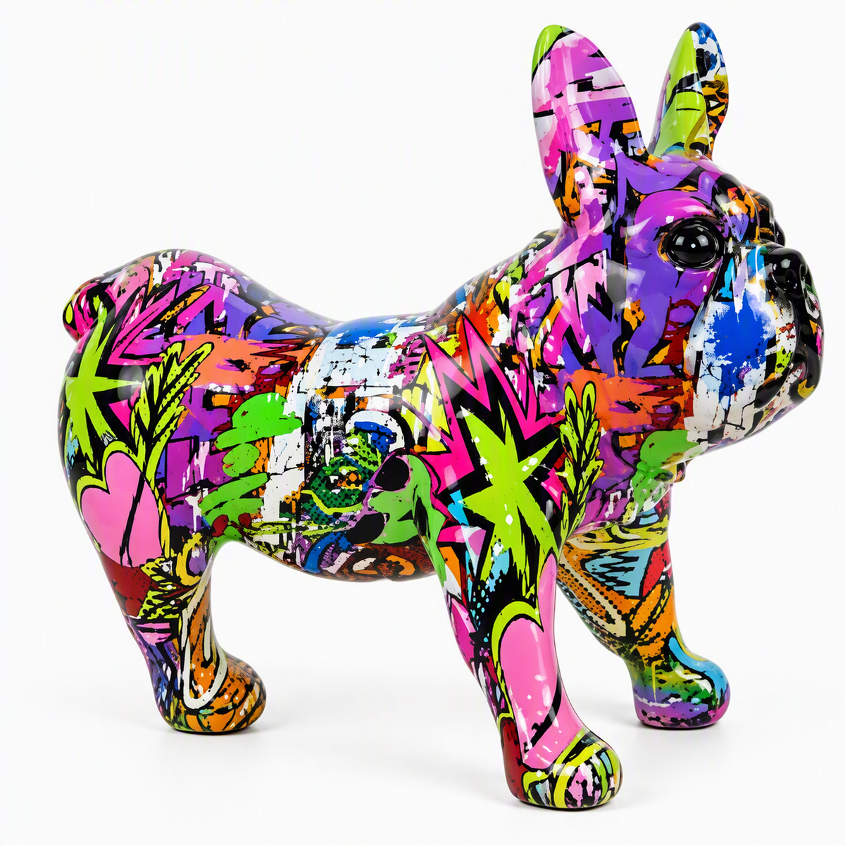 Multicoloured Glass Dog – GO-FC26073
