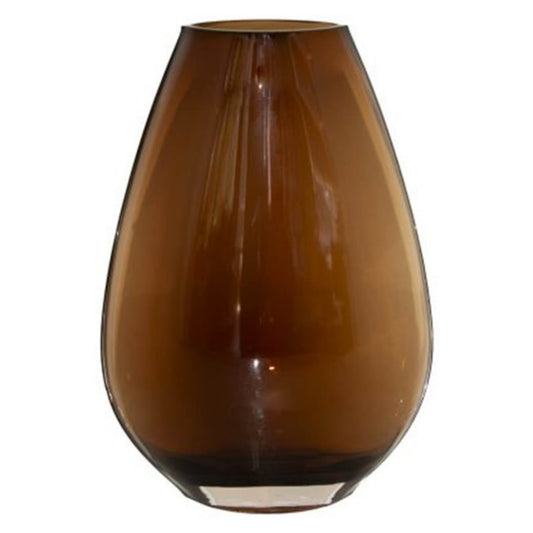 Dark Amber Vase 25CM