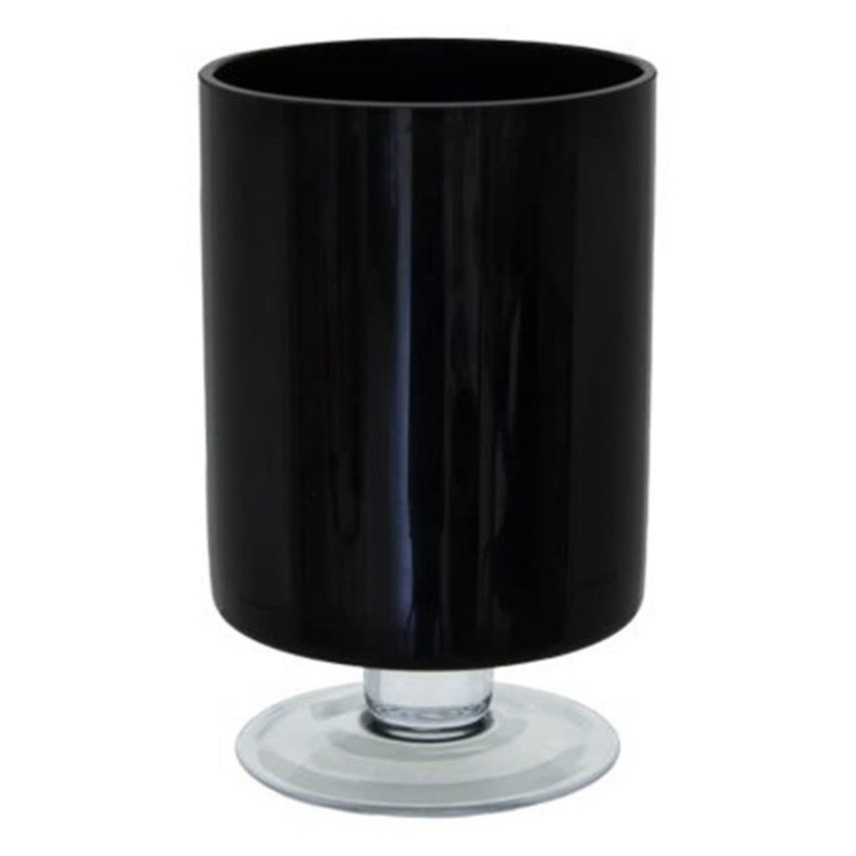 Huta Black FTD Vase 20CM