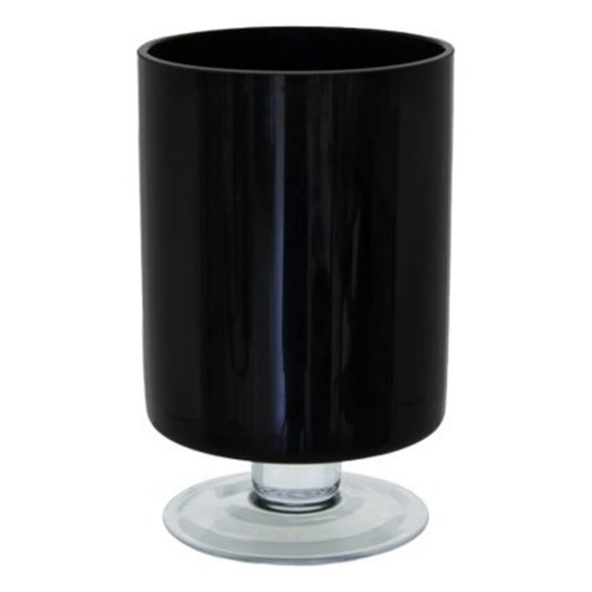 Huta Black FTD Vase 20CM
