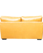 Hilton 2 Seater Sofa Mustard back view