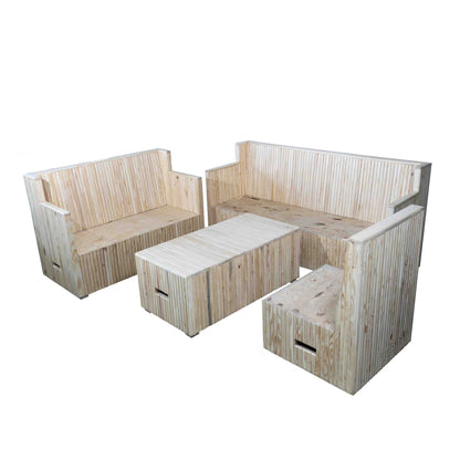 Pine Slatted Combo
