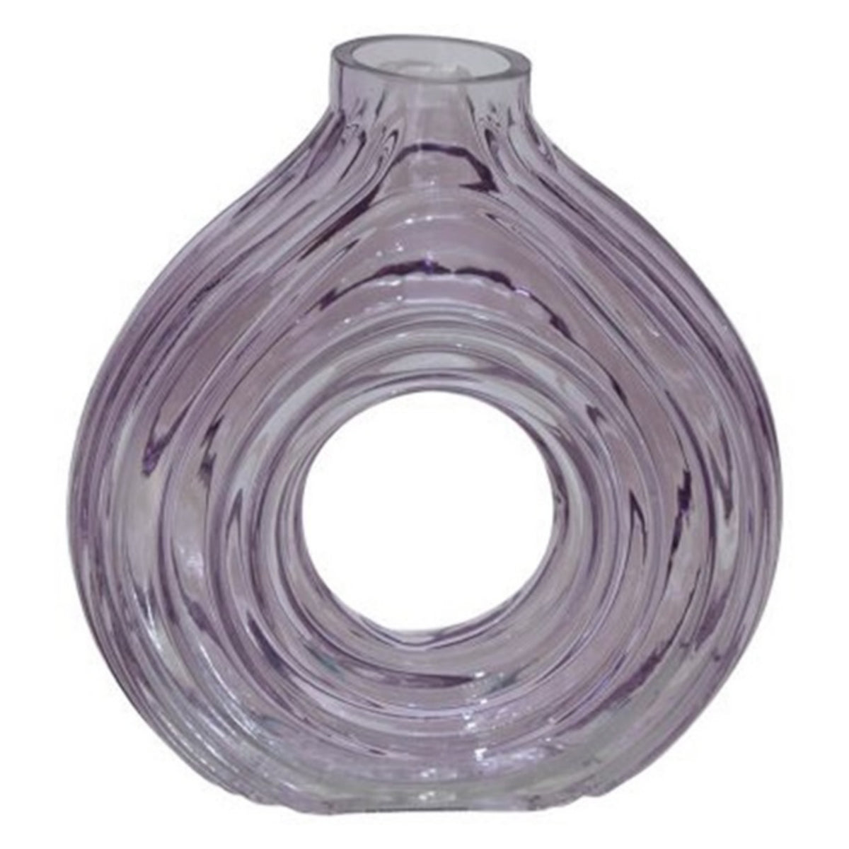 LILIC HOLE VASE 19CM