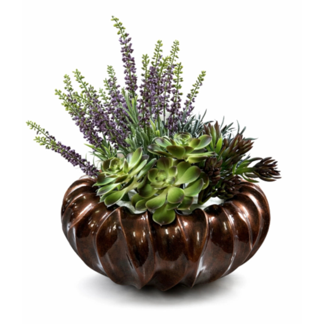 A Vase with plants on a white background