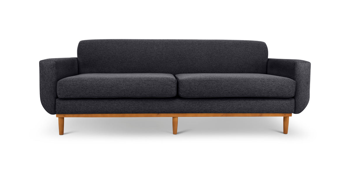 Oslo Three Seater Liquorice