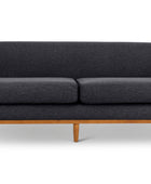 Oslo Three Seater Liquorice