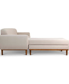 Oslo Three Seater L Shape Couch (Linen)