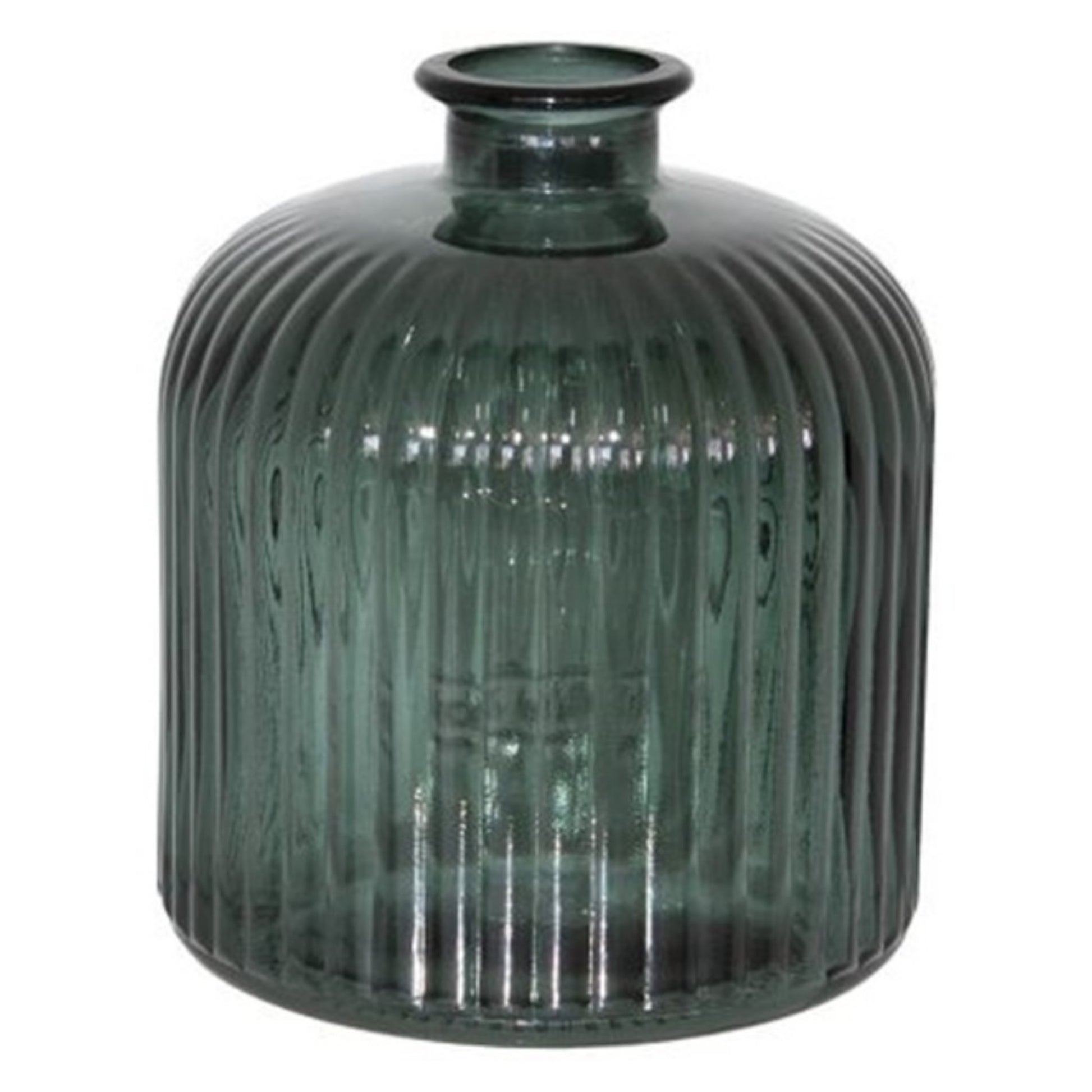 Storm Grey Bottle Vase 18CM