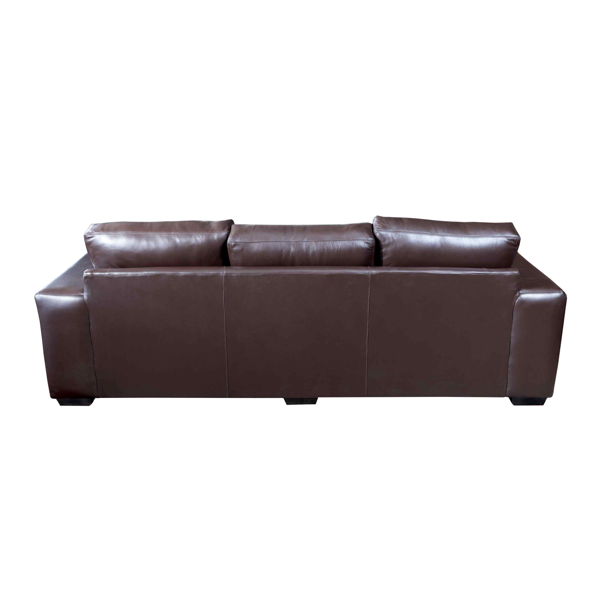 Zimbali 4 Seater sofa Brown back view