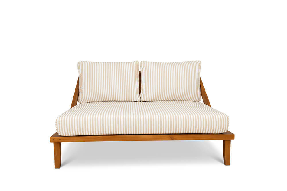 Bahama Two Seater Patio Couch (Pine)
