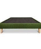 Avocado linen Alexis bed base from Pascal Furniture