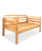 Classic outdoor two seater cedarwood frame