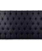 Deep Buttoned Headboard (Linen)