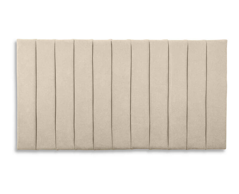 Fluted Headboard (Suede)