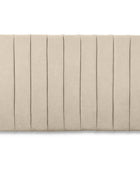 Fluted Headboard (Suede)