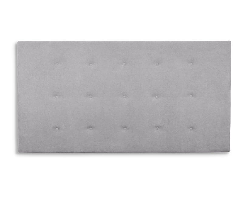 Shallow Buttoned Headboard (Suede)