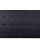 Shallow Buttoned Headboard (Linen)