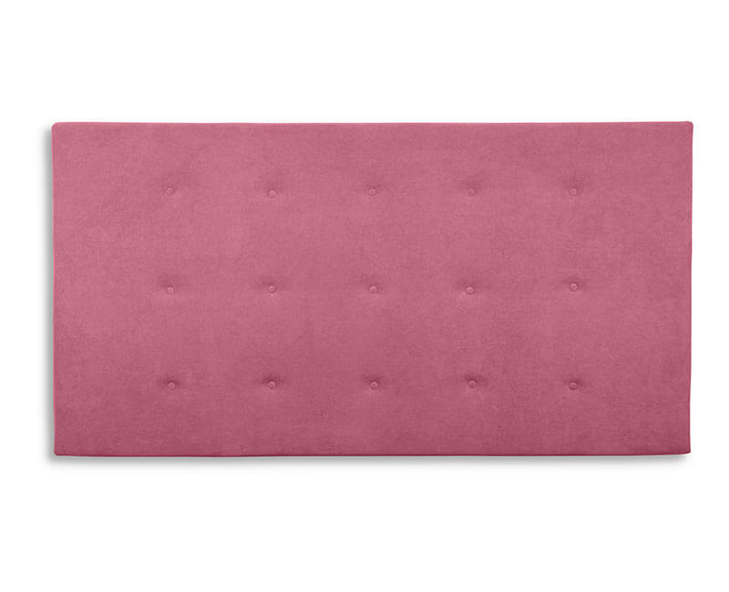 Shallow Buttoned Headboard (Suede)