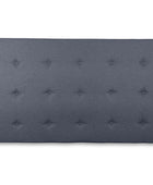 Shallow Buttoned Headboard (Linen)
