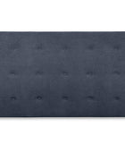 Shallow Buttoned Headboard (Suede)