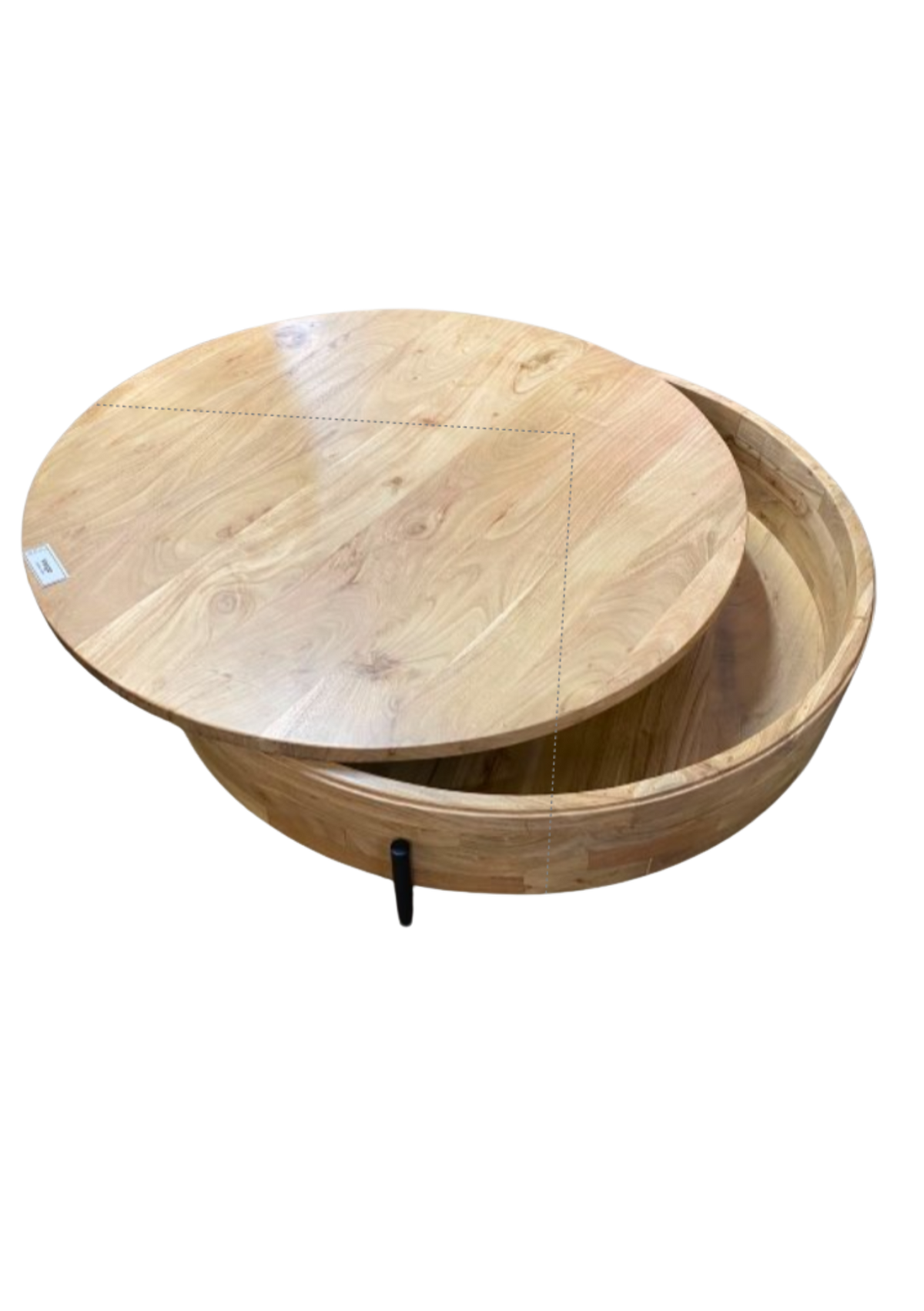Vargo Coffee Table – Natural Acacia Wood