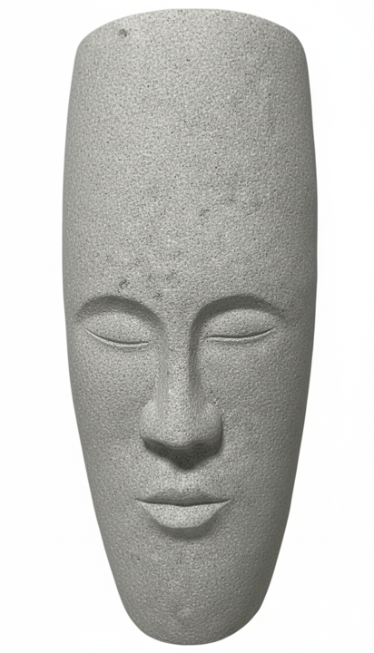 Floor-Standing Face Vase – CER-MN029