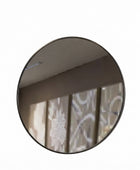 Black Round Mirror – MRR-FC26108 / MRR-FC26109 – 800 mm diameter