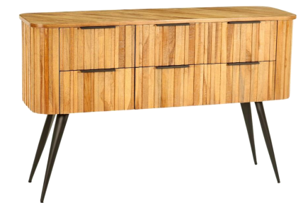 Kimberley Console – Reclaimed Teak Wood