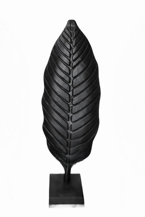 Matt Black Aluminium Ornament – ORN-33