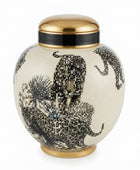 Soft Yellow Ceramic Animal Vase – Medium