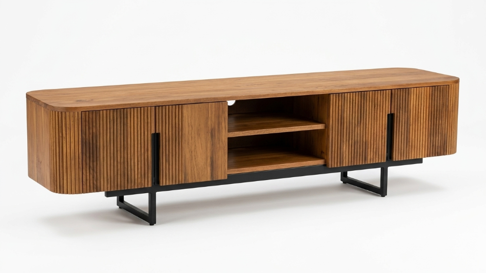 Dylan Media Unit — Mango Wood