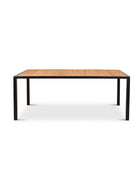Lexi patio coffee table from Pascal Furniture, side view