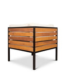 Lexi patio corner module from Pascal Furniture, back view